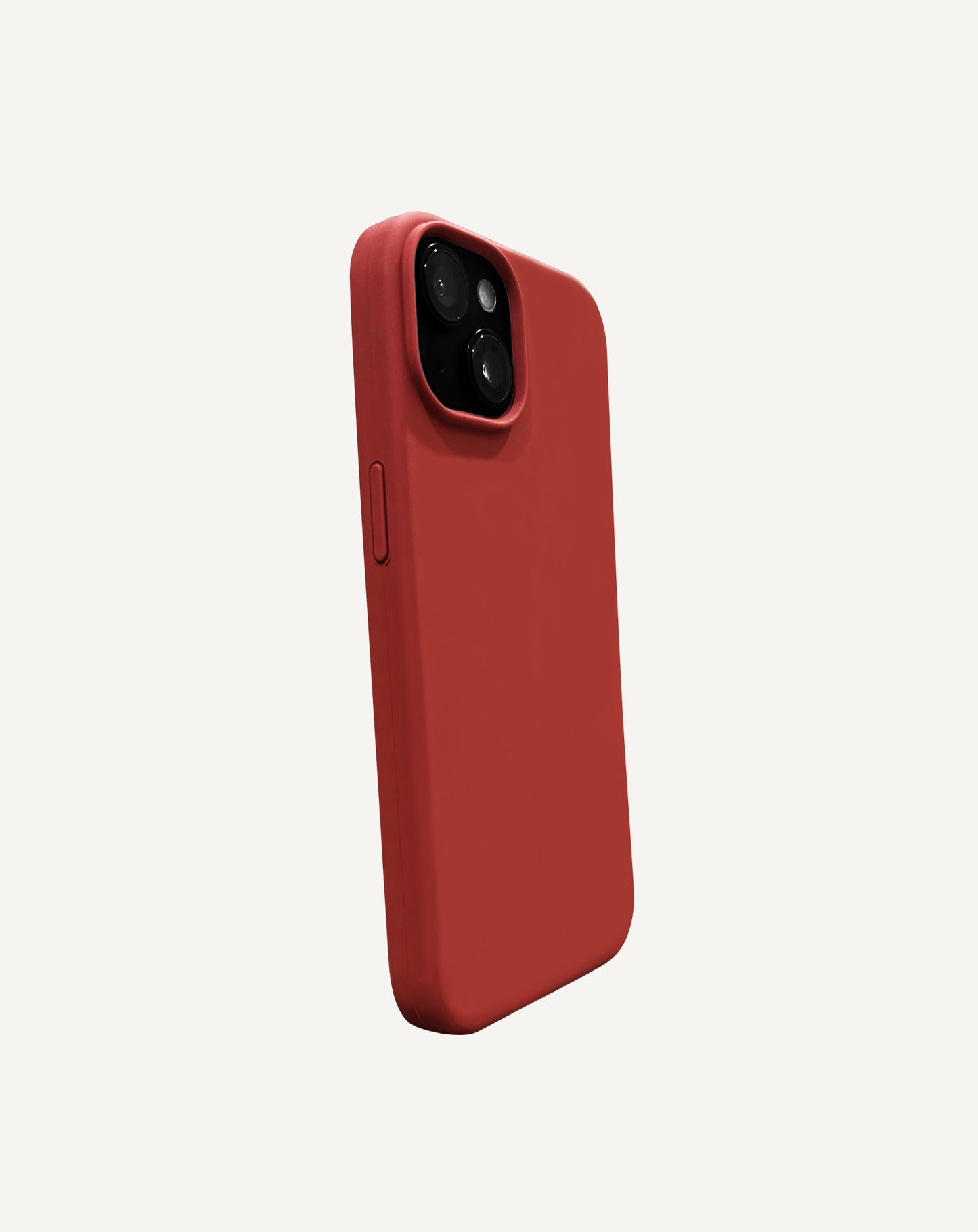 Funda de silicona DOB SECHS Soft Touch - Rojo pastel