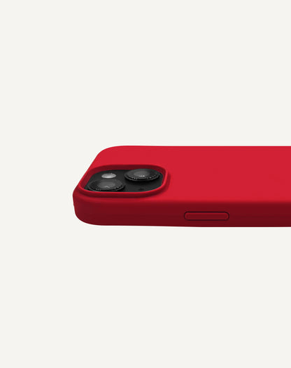 Funda de silicona DOB SECHS Soft Touch - Rojo persa 