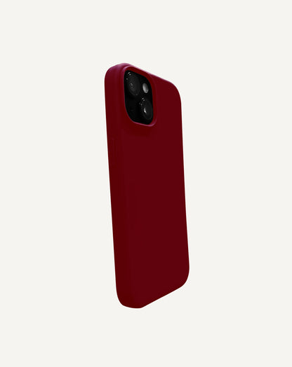 DOB SECHS Soft Touch Silicone Case - Merlot