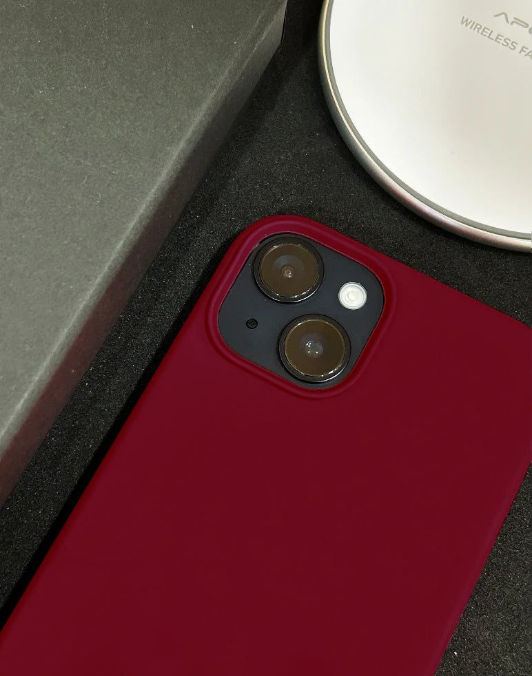 DOB SECHS Soft Touch Silicone Case - Merlot