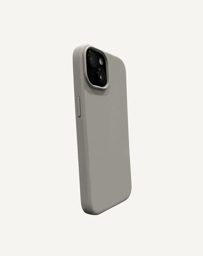 DOB SECHS Soft Touch Silicone Case - Pale Silver