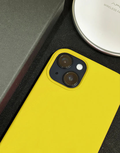 DOB SECHS Soft Touch Silicone Case - Banana Yellow