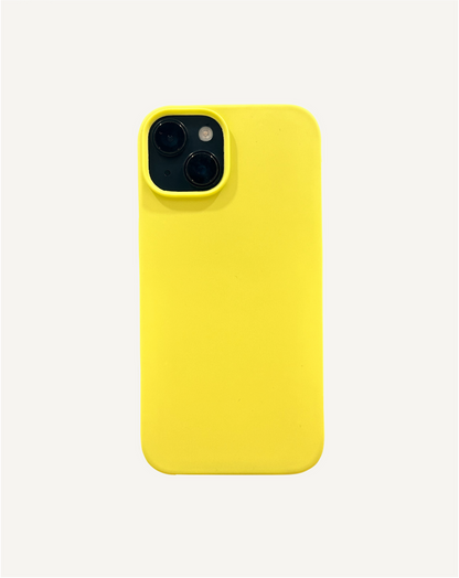 DOB SECHS Soft Touch Silicone Case - Banana Yellow