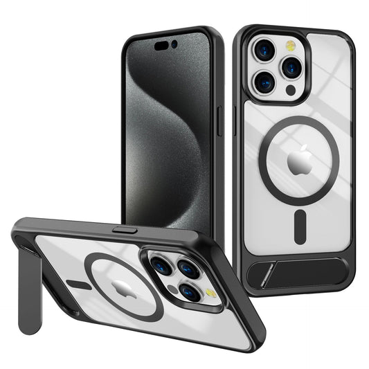 Funda para iPhone DOB SECHS Ultimate Protection con soporte ajustable sin costuras y sujeción magnética avanzada