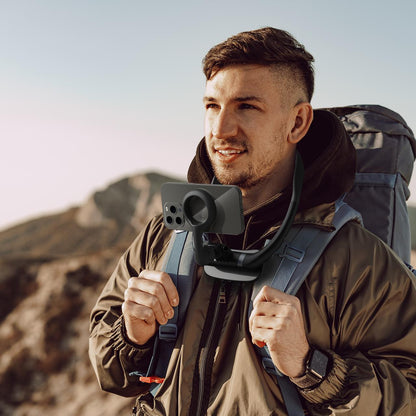 DOB SECHS Magnetic Neck Phone Holder Mount with Short Rod