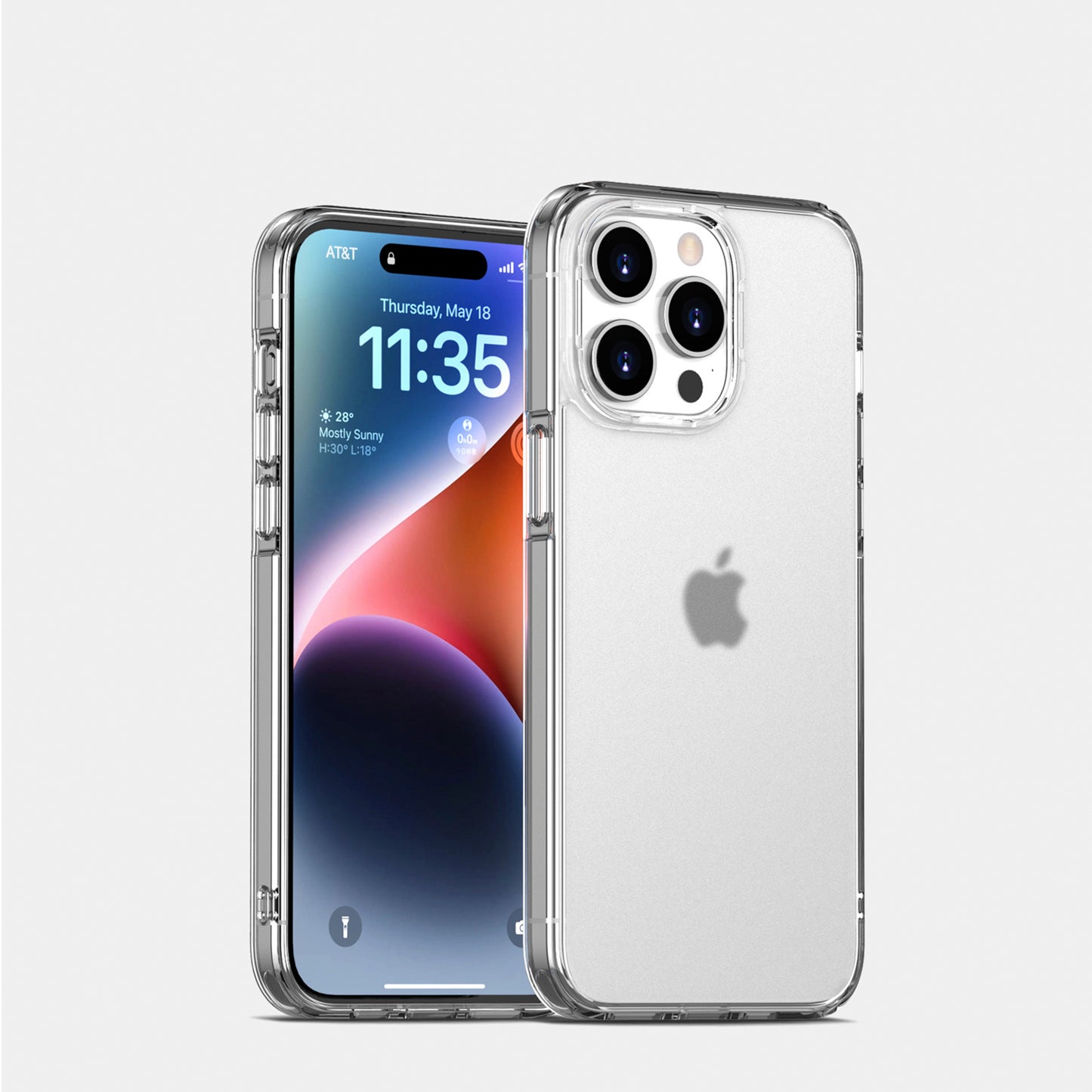 DOB SECHS Funda esmerilada para iPhone con carga inalámbrica ultra clara mate a prueba de golpes