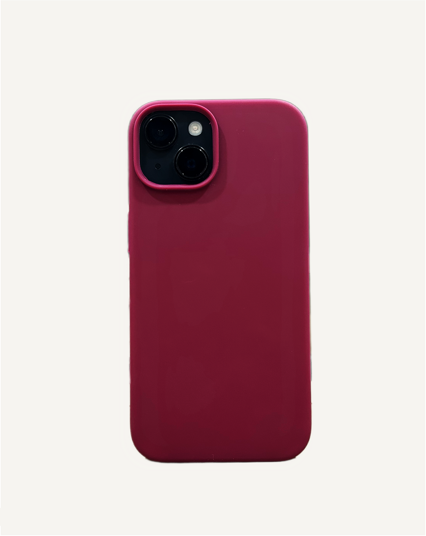 DOB SECHS Soft Touch Silicone Case - Merlot