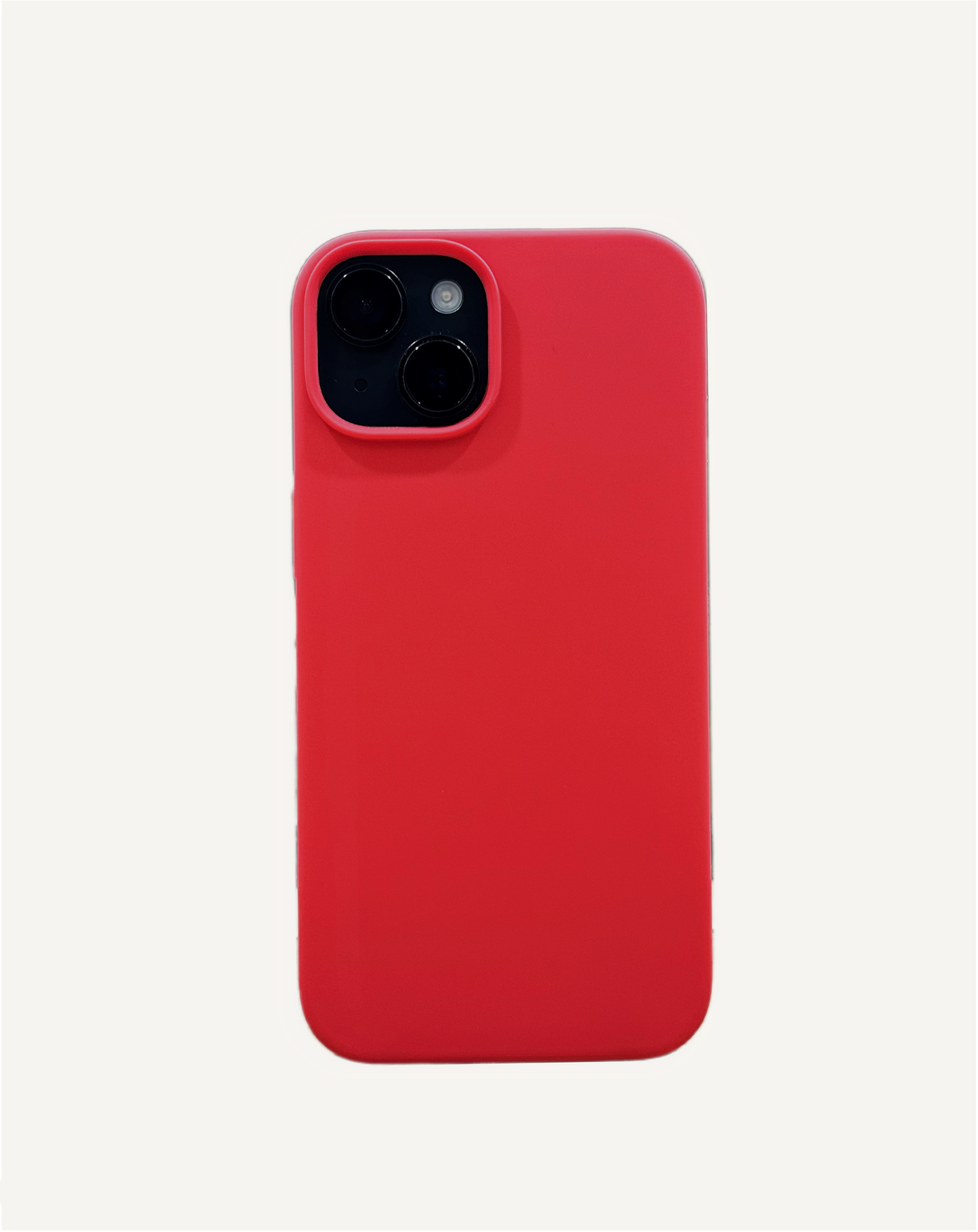 Funda de silicona DOB SECHS Soft Touch - Rojo persa 